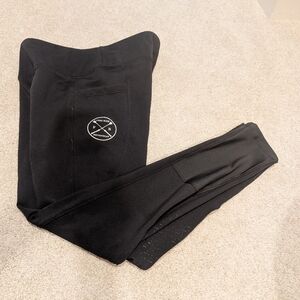 Free Ride Equestrian Black FS Winter Riding Tights - S
